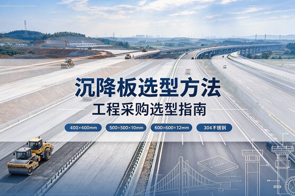 贡觉沉降板选择方法
