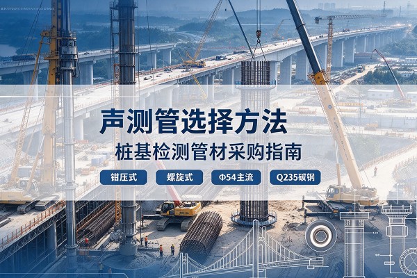 贡觉声测管选型标准