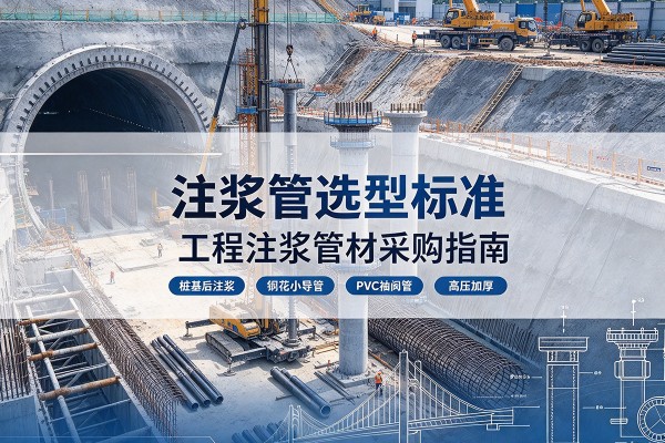 贡觉注浆管选型标准