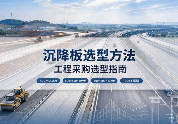 贡觉沉降板选择方法