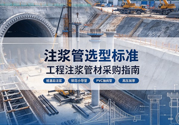 贡觉注浆管选型标准